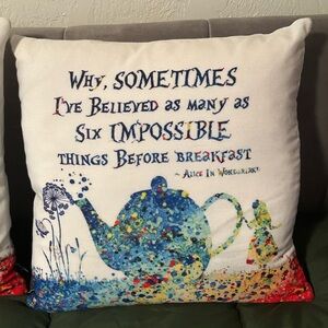 Alice in Wonderland Pillowcase